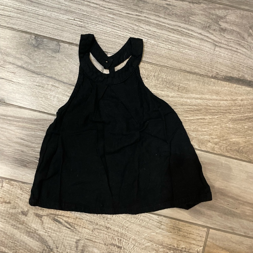 Old Navy Black Halter Top